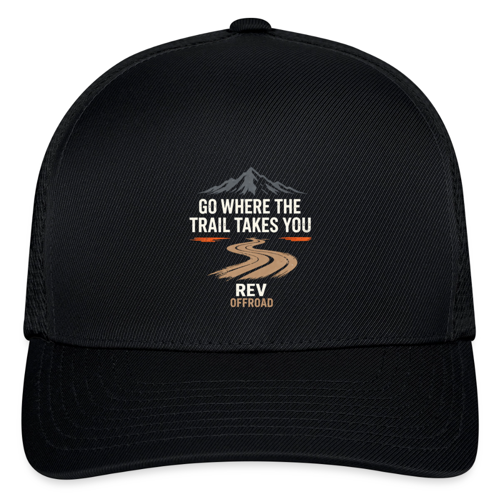 Flexfit Fitted Baseball Cap - black