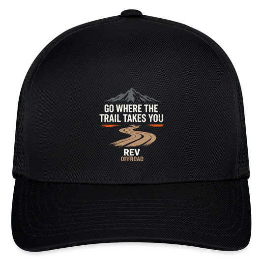 Flexfit Fitted Baseball Cap - black