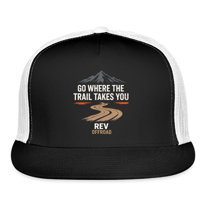 Trucker Hat - black/white