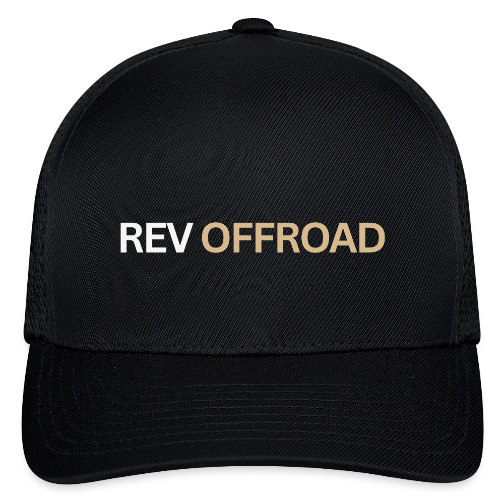 Flexfit Fitted Baseball Cap - black