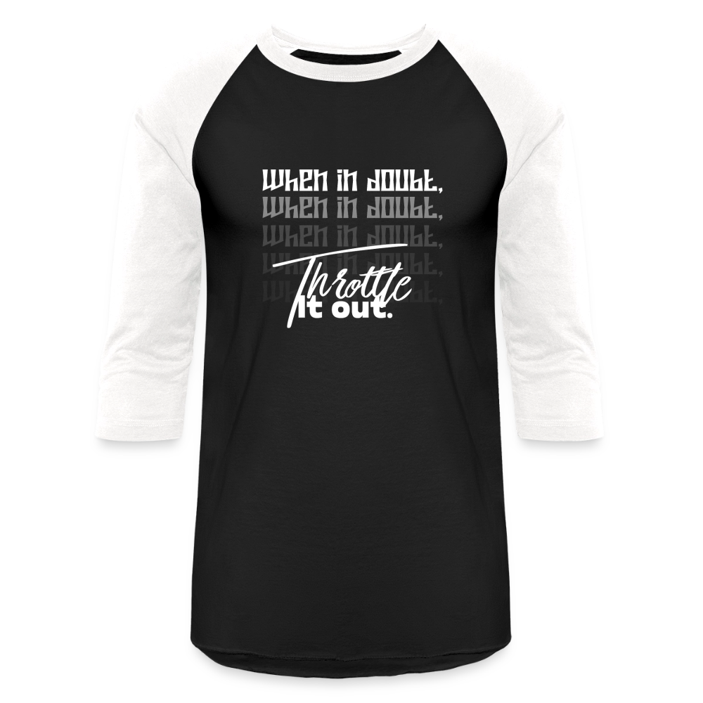 Baseball T-Shirt - black/white