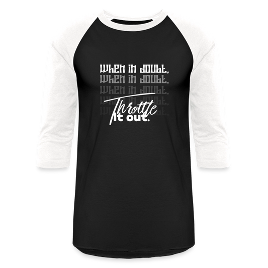 Baseball T-Shirt - black/white