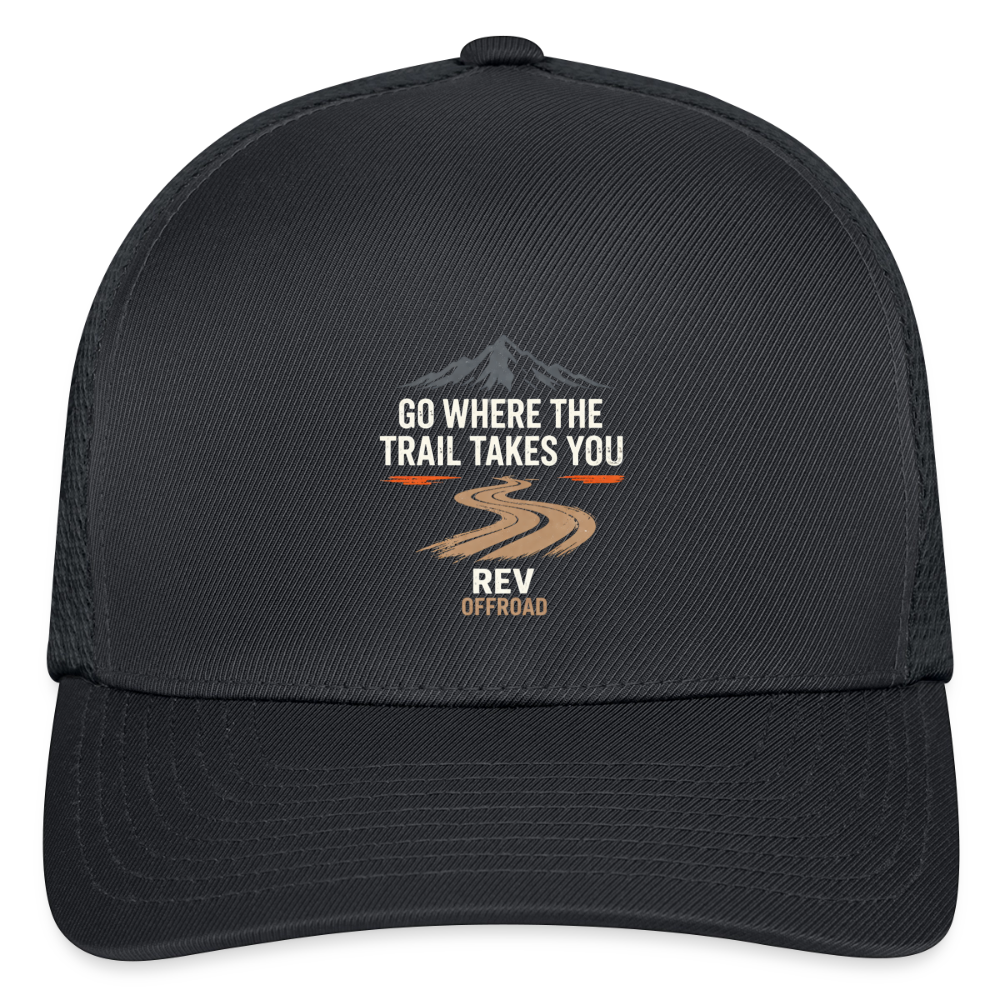 Flexfit Fitted Baseball Cap - charcoal