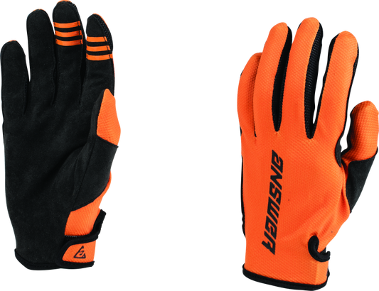 Answer A23 Ascent Glv Orgblk Xl 447825