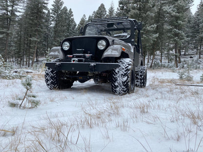 RC 12000lb Pro Series Electric Winch | Synthetic Rope
